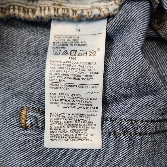 Old Navy Women's Wide-Leg Jeans - Medium Blue - Picture 8 of 8